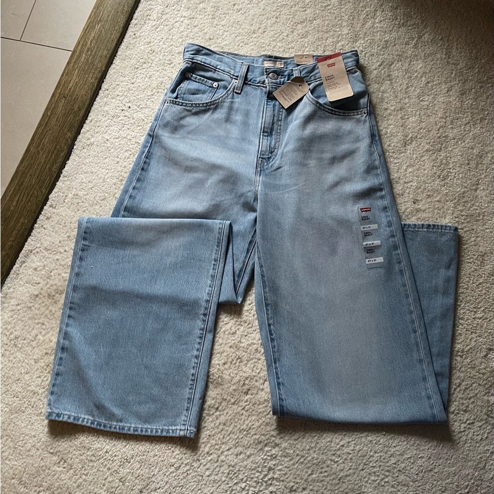 NWT Levi's Cinch Baggy High Rise Women's Jeans Size 27/31
